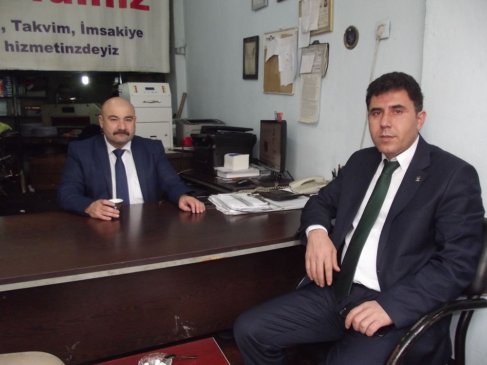 AK Parti İl Başkan Yardımcısı Vehap Erincik Gazetemizi Ziyaret Etti