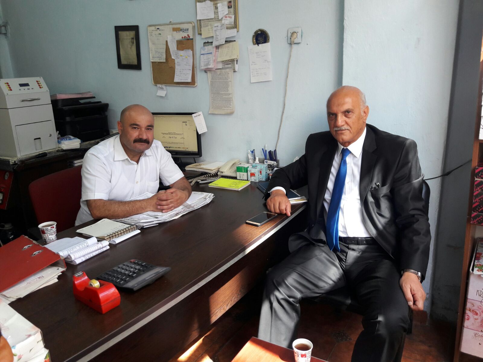 23.Dönem MHP Milletvekili Adayı Sabri Şimşek Gazetemizi ziyaret etti.