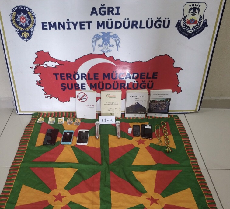 Ağrı’da PKK/KCK Operasyonu : 4 Gözaltı