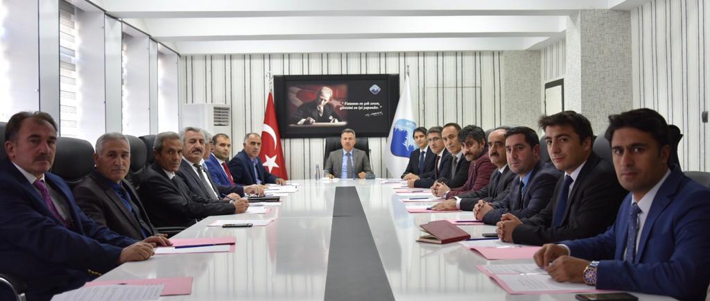 İl İstihdam ve Mesleki Eğitim Kurulu Toplantısı Vali Elban, Başkanlığında Yapıldı.