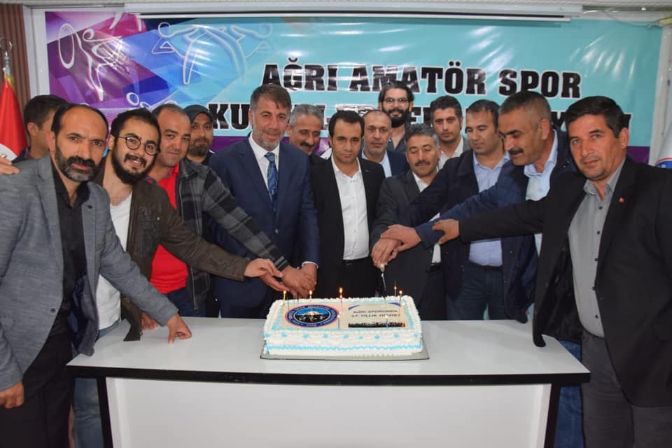 Ağrı Amatör Spor Kulüpleri Federasyonu 12. Yıl Dönümünü Kutladı