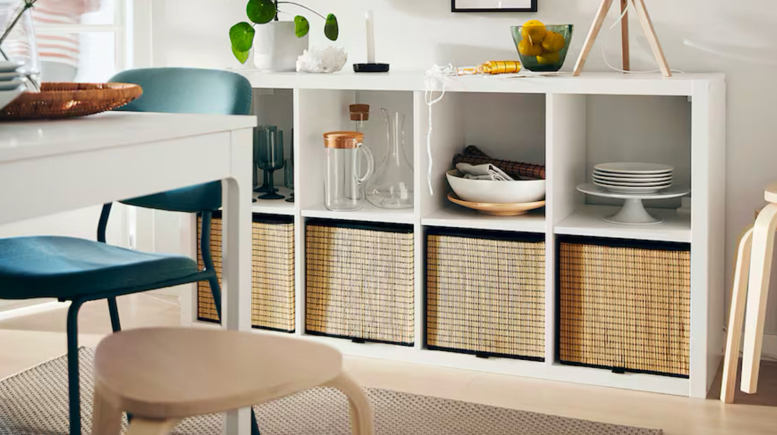 Ikea Kallax'ınızı yenileyebilecek ve sizi organize edebilen depolama aksesuarları