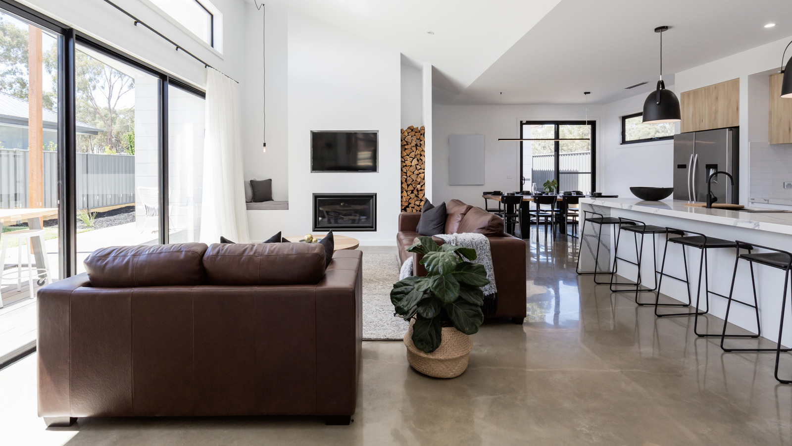 Beton zemin kaplamaları (ve en iyisini nasıl seçilir)