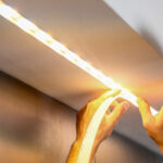 Herhangi bir odaya benzersiz bir LED ışık şeritleri vurgu duvarı ile muhteşem bir parıltı verin
