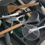 Şık ve işlevsel 18 tezgah kaplama tutucu