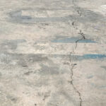 Taze benekli DIY kaplamalı yorgun çatlak garaj zeminlerini uyandırın