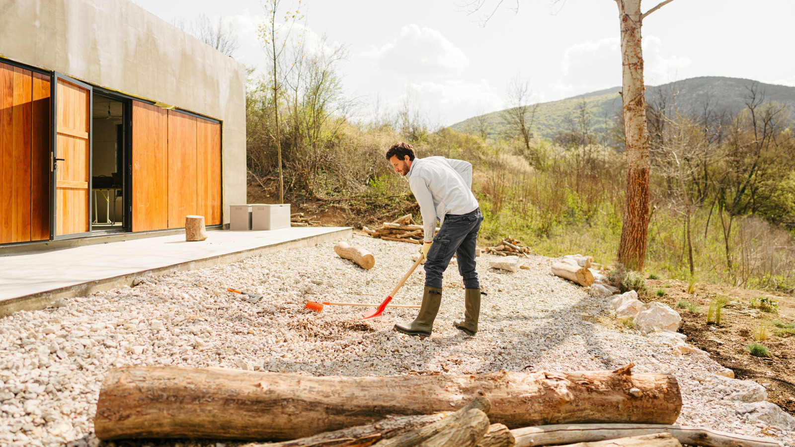 Daha sürdürülebilir bir avlu için 12 çakıl bahçe fikirleri