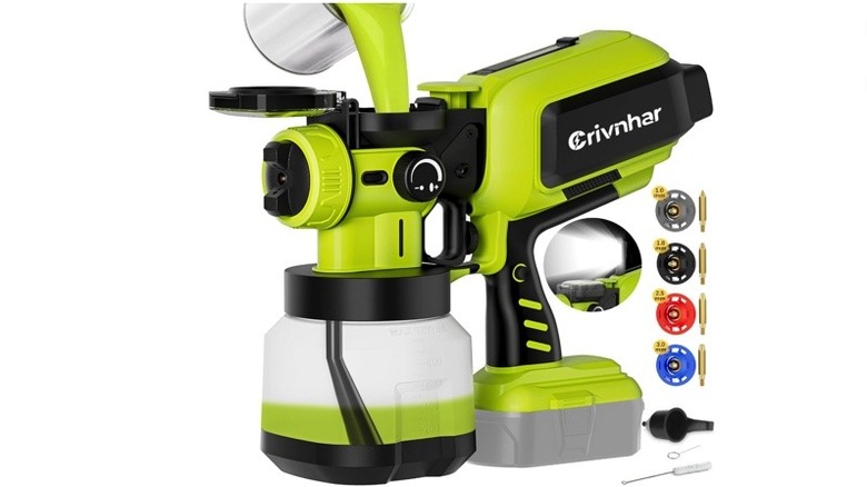 Fırçasız motorlu crivnhar boya püskürtücü