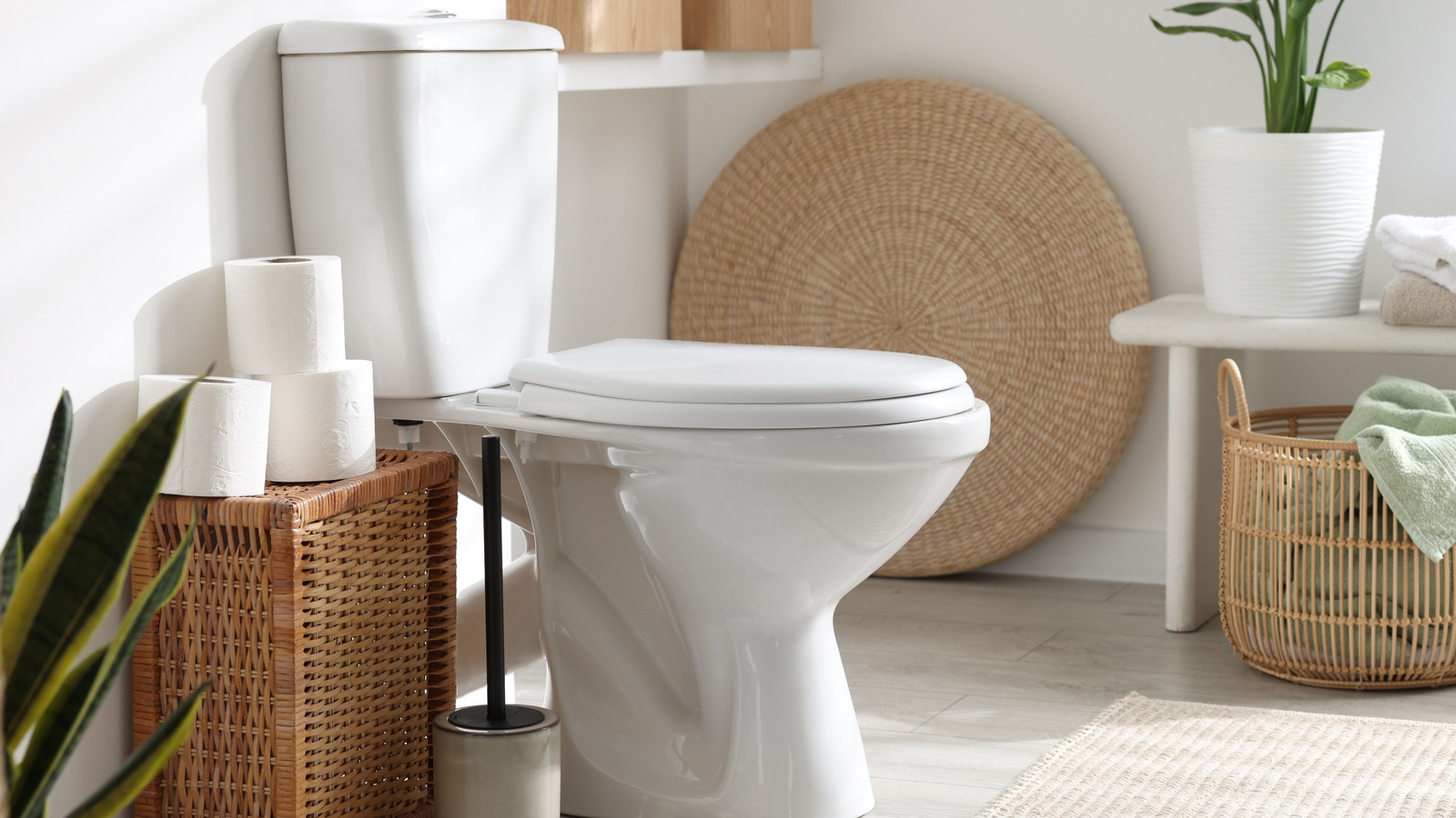 Tuvalet kağıdı nasıl açık olarak saklanır ve dekoratif görünmesini sağlar