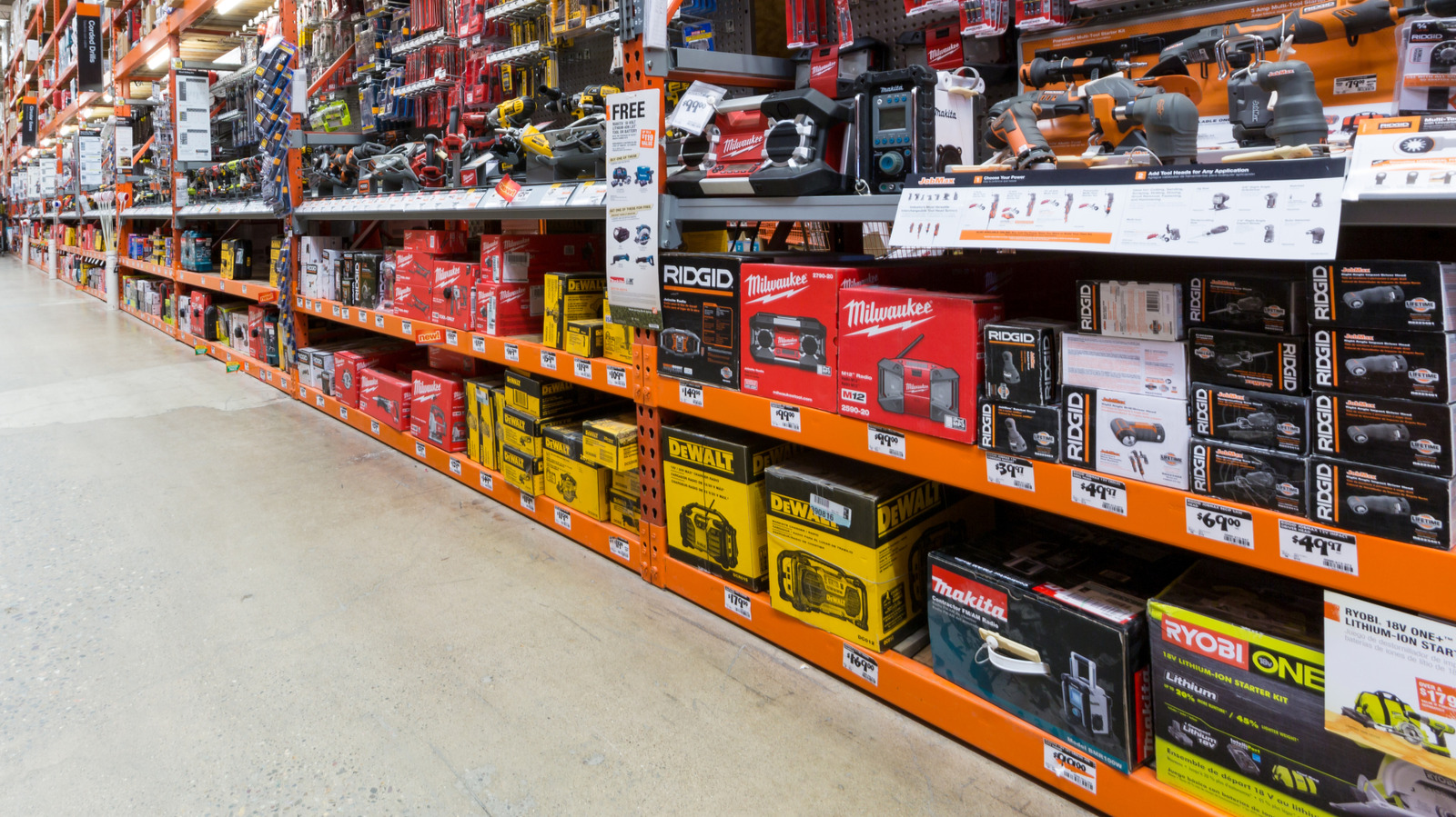 Müşterilere göre Home Depot'taki en iyi elektrik aleti markaları