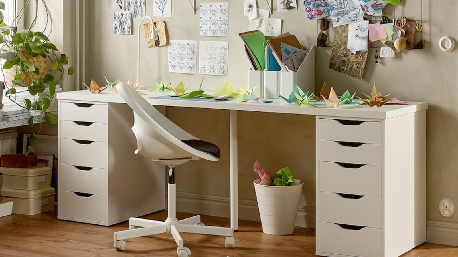 Anında dağınık Ikea Alex Drawer'ları uygun fiyatlı bir ürünle organize edin