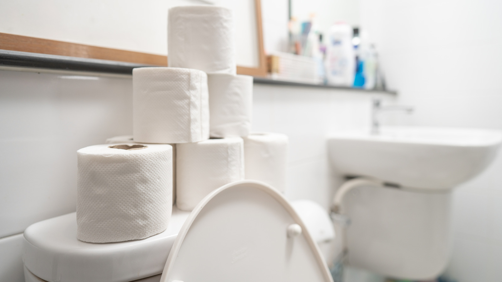 Dollar Tree Toilet Yukarıda Depolama için Mükemmel olan bulgular