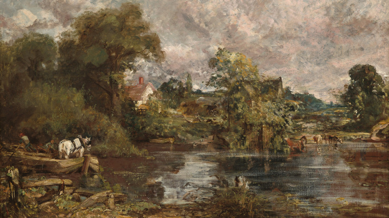 John Constable'ın beyaz atı