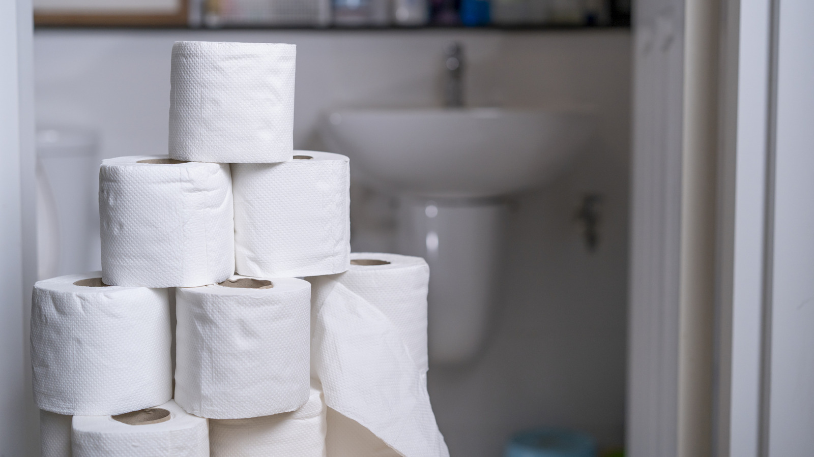 Tuvalet kağıdı depolamak (ve saklamak) için mükemmel olan gizli banyo diy