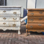 Boyayı atlayın ve bunun yerine zahmetli mobilyaları yükseltmek için uygun fiyatlı bir DIY deneyin