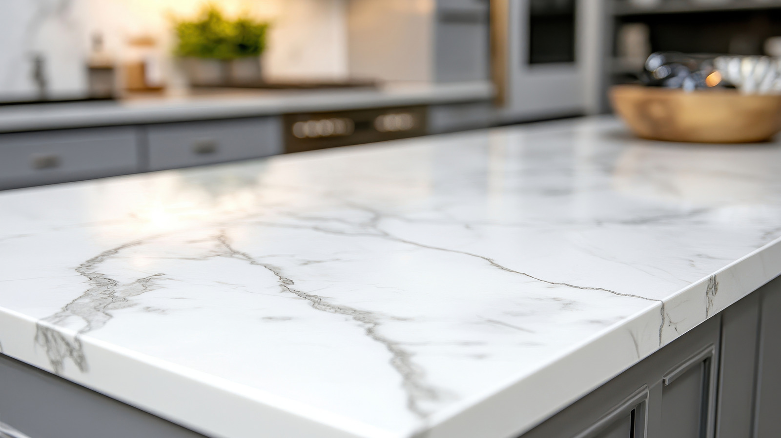 Taş tezgahlarınızı mükemmel bir şekilde tamamlayacak mutfak dolabı rengi