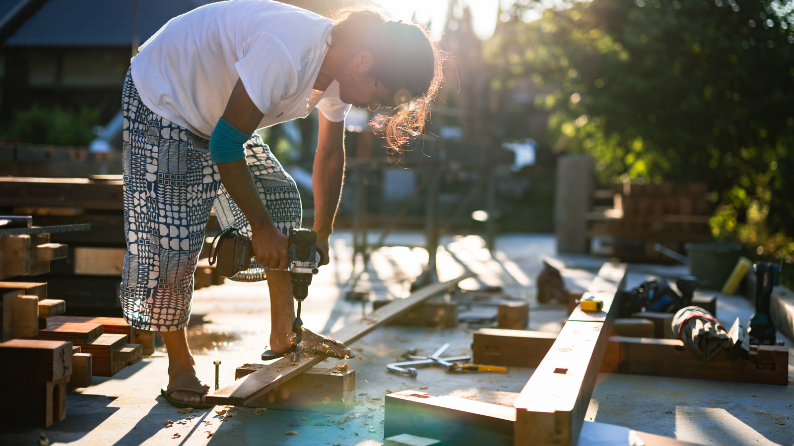 Potansiyel alıcılara kırmızı bayrak olan açık hava DIY projesi