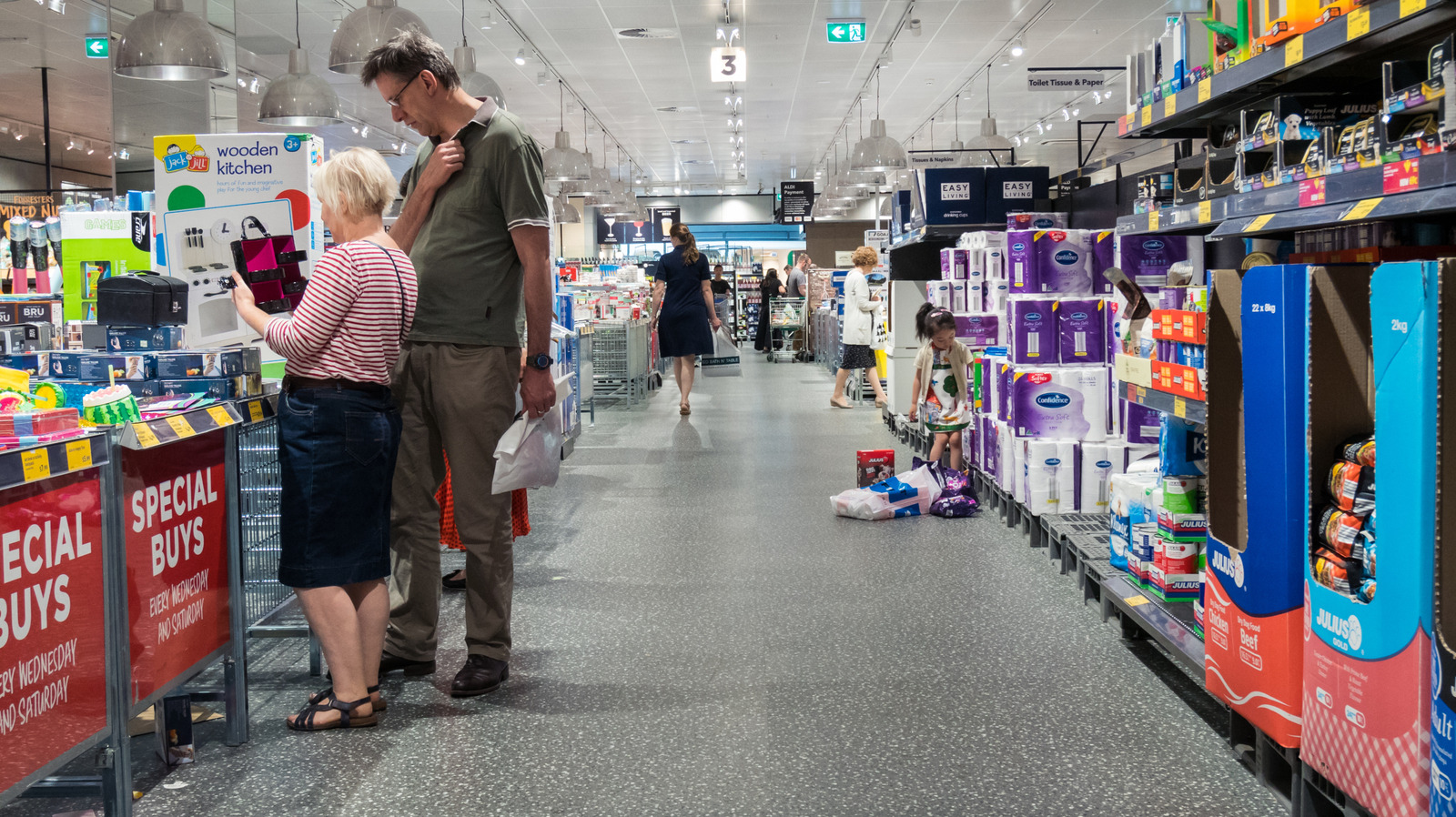 Klasik (ve uygun fiyatlı) Aldi Home Bul Alıcılar her zaman kapmayı tavsiye eder