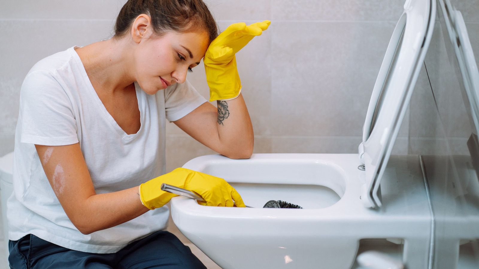 Tıkanmış bir tuvalet tuzağı nasıl temizlenir (doğru yol)