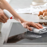 Cam ocağı nasıl sirke ile temizlenir