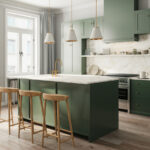 Daha benzersiz olan tek bir alternatifle fayans backsplashes'e veda edin