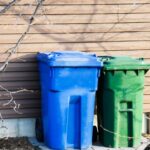 Bahçenizde çirkin bir çöp kutusunu gizlemenin en kolay yolu