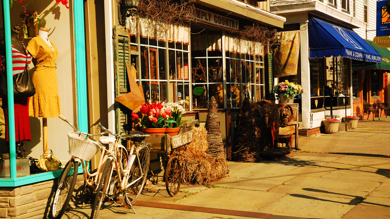 Upstate New York'taki küçük kasaba, Vintage Thrift mağazalarının gizli bir hazinesi.