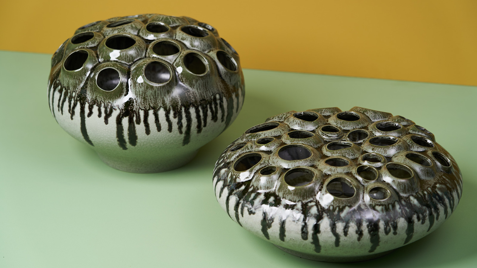 Tutulmuş bir çiçek kurbağası için beklenmedik yeşil başparmak kullanımı