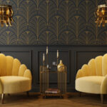 Büyük bir geri dönüş yapan Art Deco Glass Tasarım Trendi