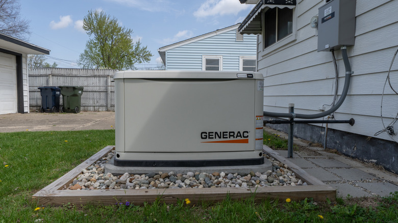 ev tarafından kurulu bekleme jeneratörü