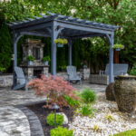 Pergolas'a veda edin: Modern bir açık alan için bu alternatifleri deneyin