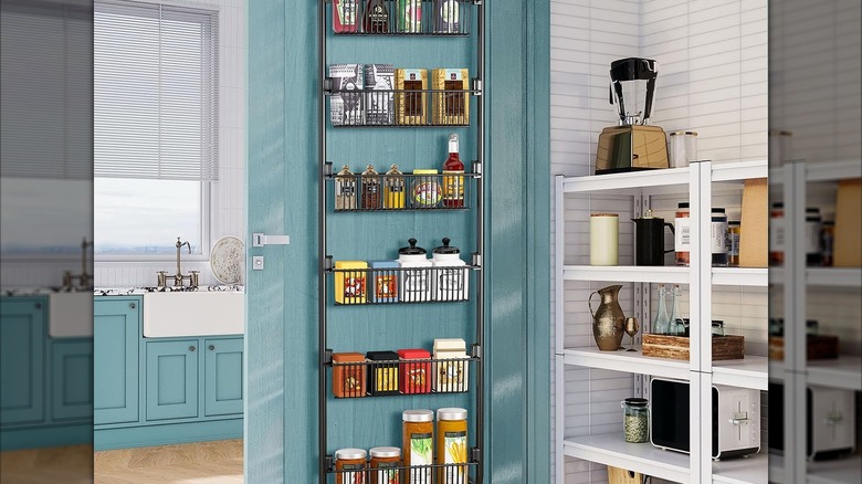 Kapı kiler organizatörü üzerinde aertyole 6 katmanlı ürün görüntüsü