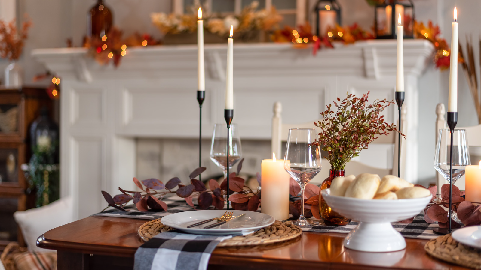 Sadece masanızı karıştıran sonbahar dekorasyonu sahte pas
