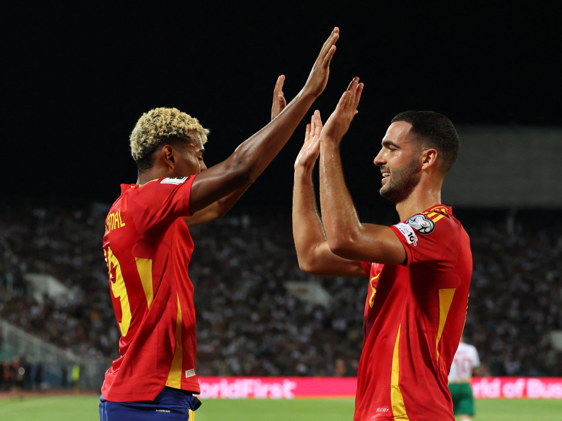 İspanya Thrash Bulgaristan ama Georgia Test Turkiye'yi 2026 Dünya Kupası Elemeleri