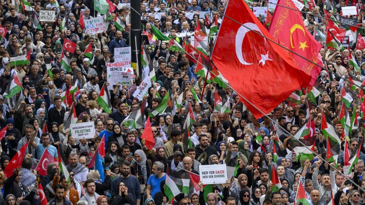 Amsterdam'dan İstanbul'a kitlesel protestolar İsrail'in Gazze Soykırım