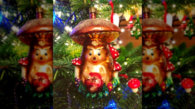 Bir yığın sevimli Noel süsü