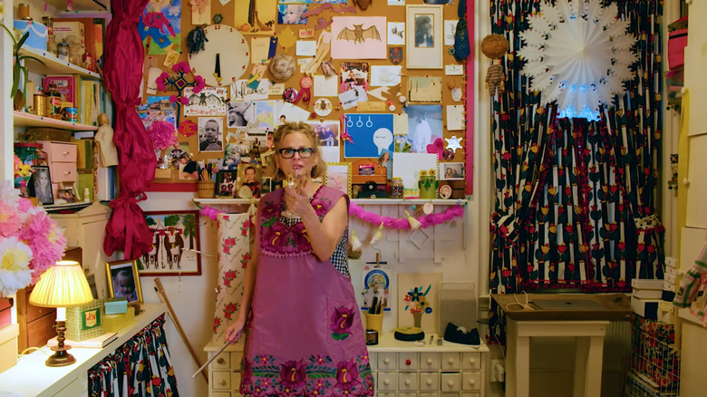 Amy Sedaris maksimalist el sanatları odasında