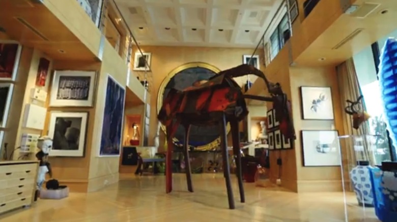 Elton John'un Atlanta'daki yemyeşil dairesi