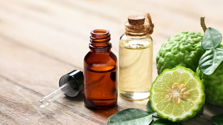 taze bergamotlu bergamot esansiyel yağı