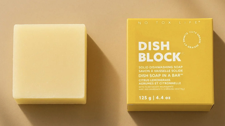 Sarı Bulaşık Blok Sabunu