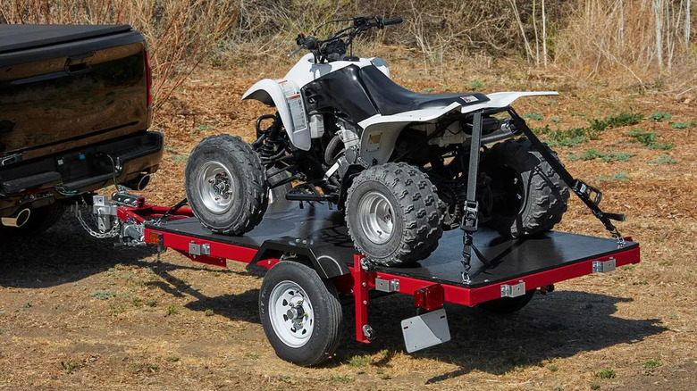 Haul-Master 4x8 katlı katlanır römork