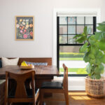 Bu Kiracı Dostu Vurgulu Duvar DIY, Kahvaltı Barını En Rahat Noktaya Dönüştürüyor