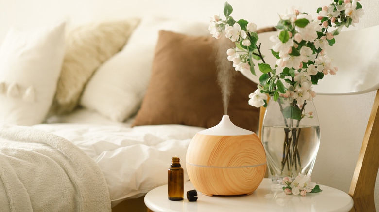 yatak odasında difüzör