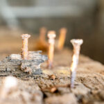 Paslı Çivileri Zengin, Güzel Bir Ahşap Lekesine Dönüştüren Basit Tüyo