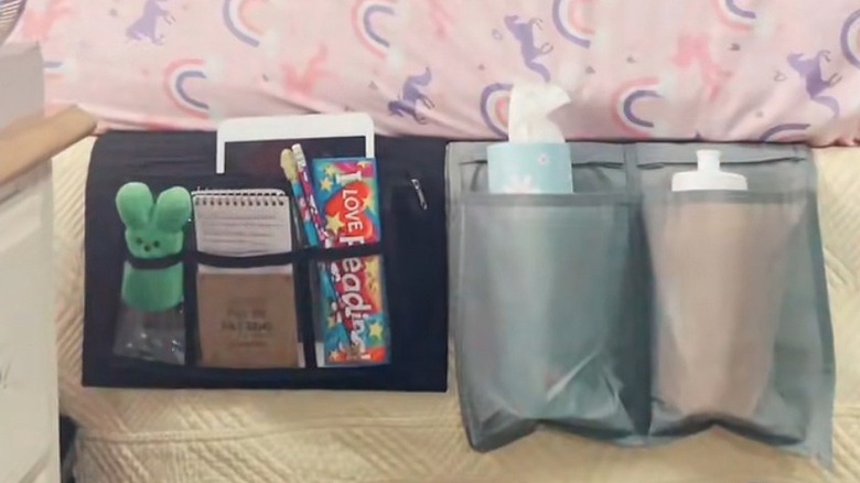 bulaşık kurutma matlı başucu organizatörü