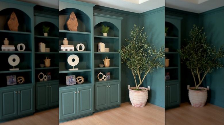 Gizli Mücevher ile boyanmış oda