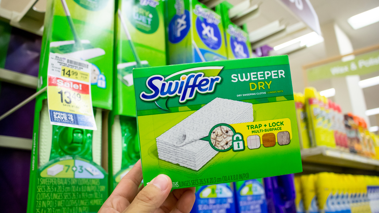 Swiffer Yedekleri Bittiğinde Paradan Tasarruf Etmek İçin Kullanabileceğiniz Mutfak Zımbası