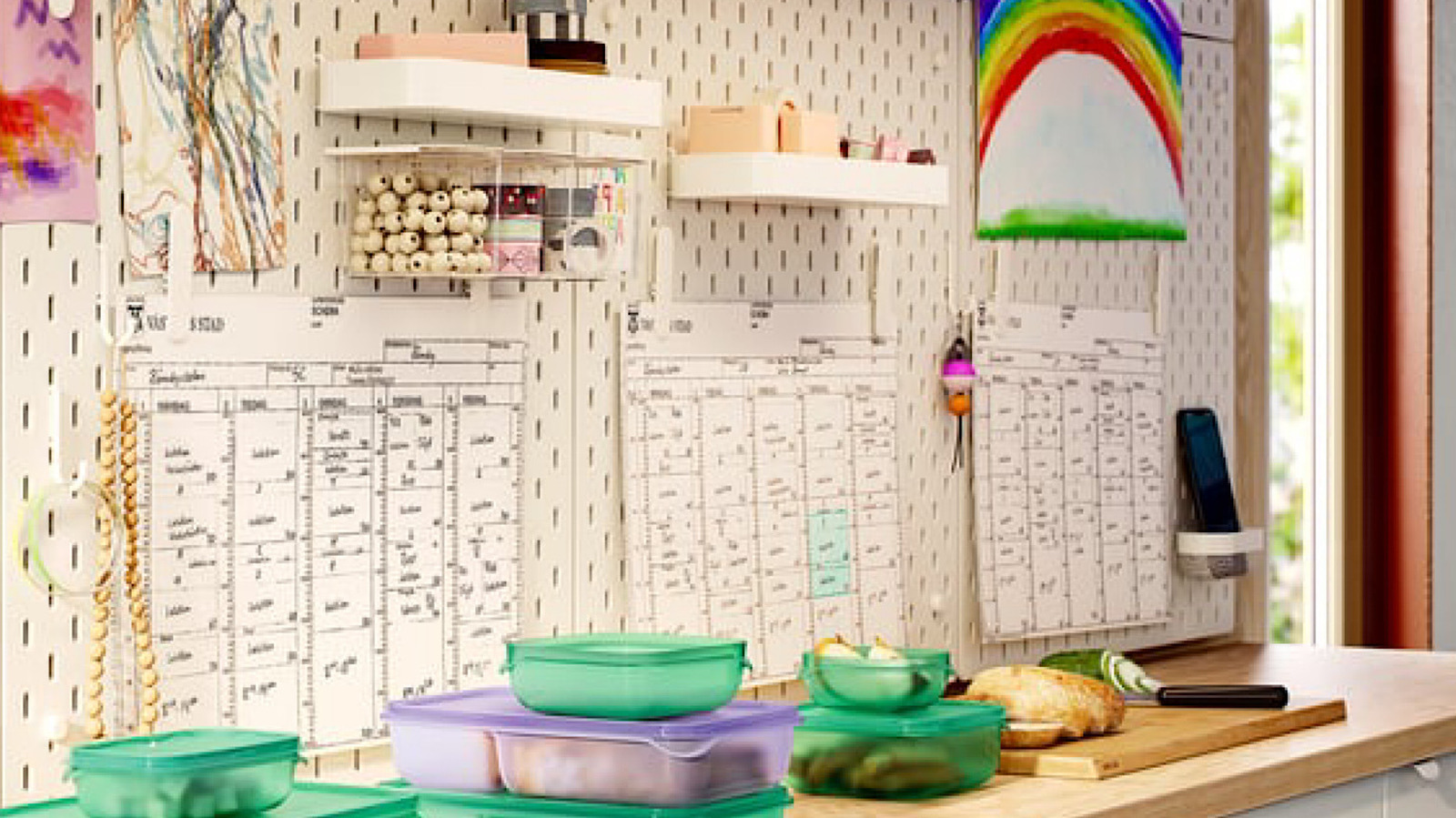 Muhtemelen Hiç Böyle Bir IKEA Pegboard Kullanmayı Düşünmemiştiniz