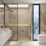 Banyonuzun Spa Gibi Hissetmesini Sağlayan Zarif Duş Yükseltmesi