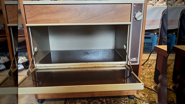 Vintage bir Salton Şovmen Yemek ısıtıcısı